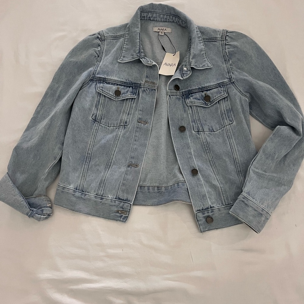 Anara Women's Light Blue Denim Jacket